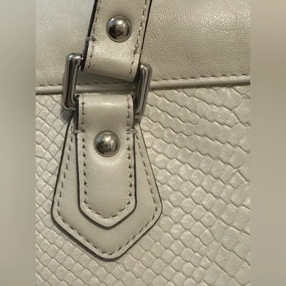 Limited Edition Coach Charlie Embossed Python Leather Tote 28723 - Picture 9 of 14